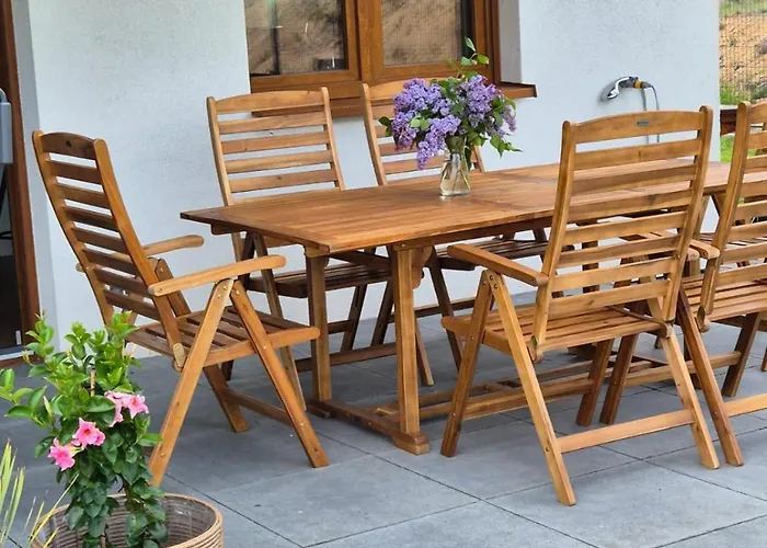 Dom Nad Jeziorem Gleboczek Semesterbostad *